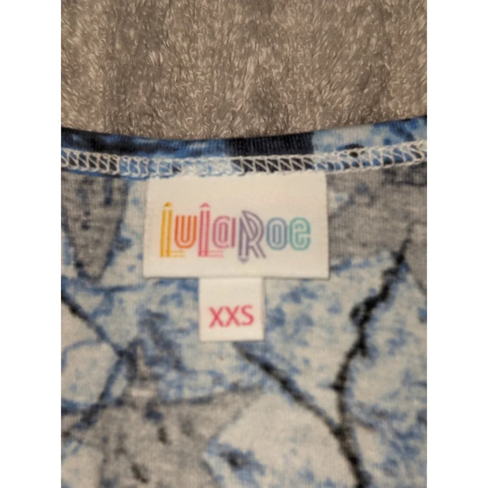 LuLaRoe‎ Tank Top Stars Print Sleeveless Summer Patriotic Casual Top XXS NEW